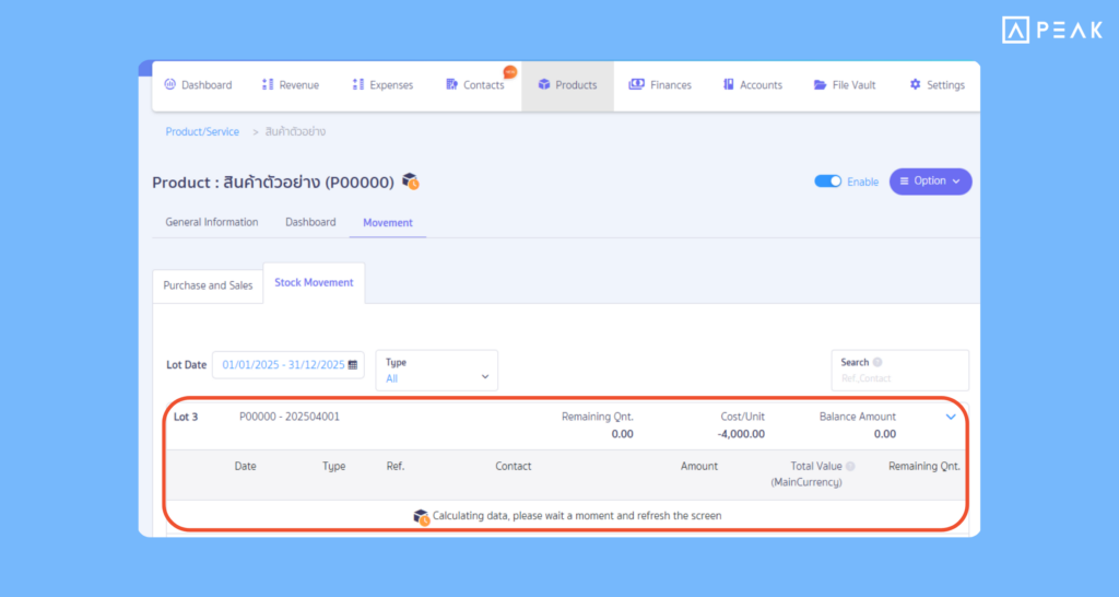 Manage stock and accounting faster with the new cost of goods sold calculation system.