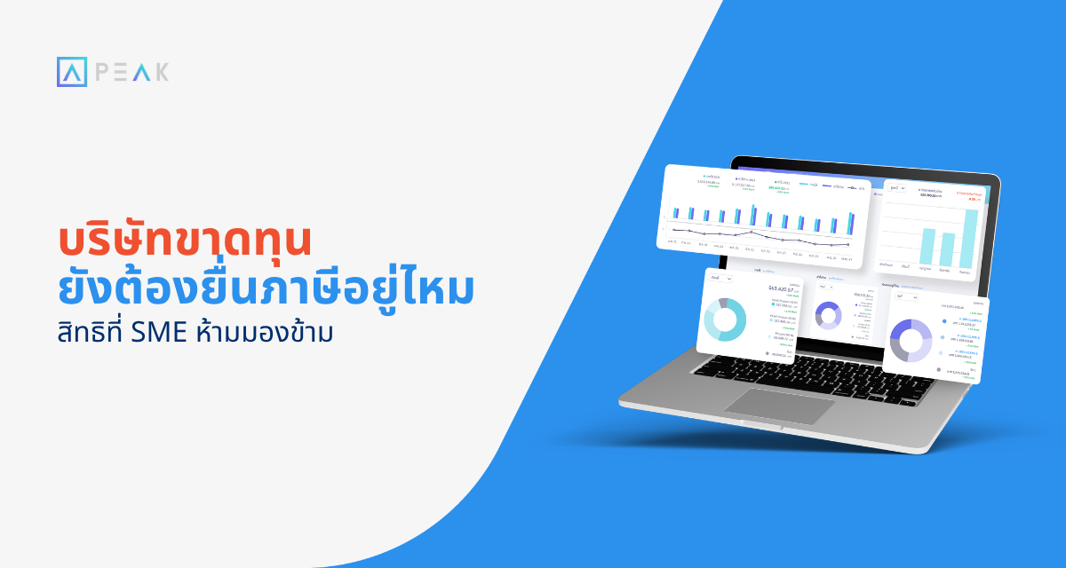 บริษัทขาดทุน