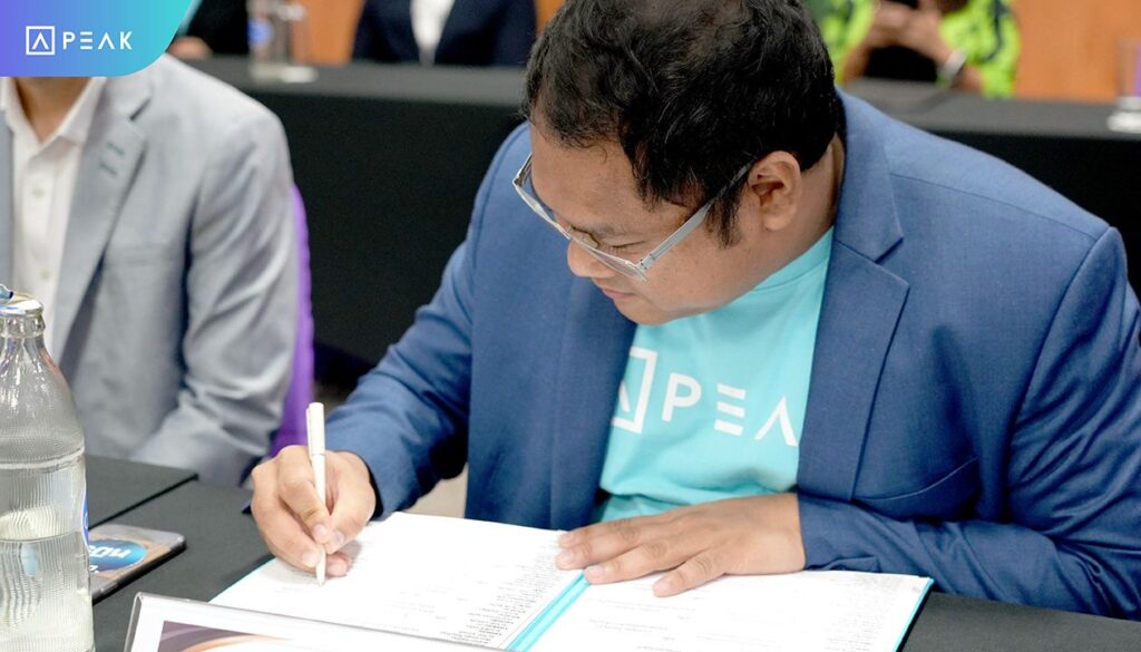 CEO PEAK บันทึกข้อตกลงความร่วมมือทางวิชาการกับสมาคมสถาบันอุดมศึกษาเอกชนแห่งประเทศไทย