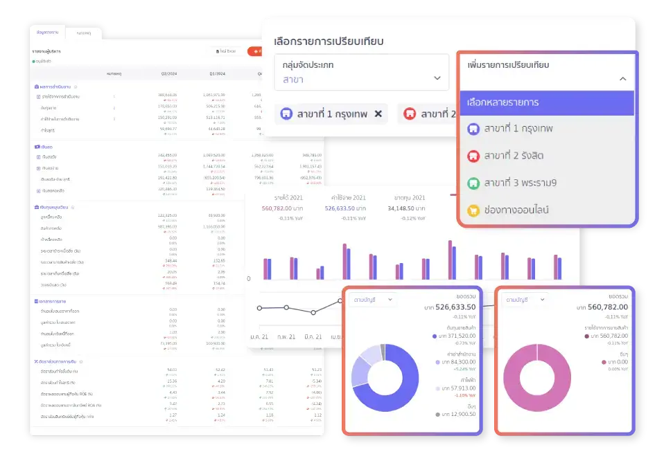 ภาพรวมของโปรแกรมวิเคราะห์ธุรกิจ ช่วยวิเคราะห์ผลประกอบการณ์ รู้กำไรขาดทุน