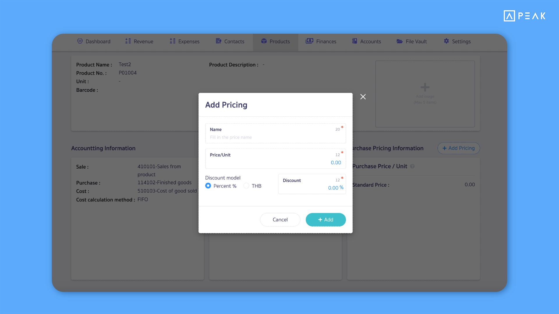 Increase pricing flexibility by allowing up to 10 price tiers for products/services.