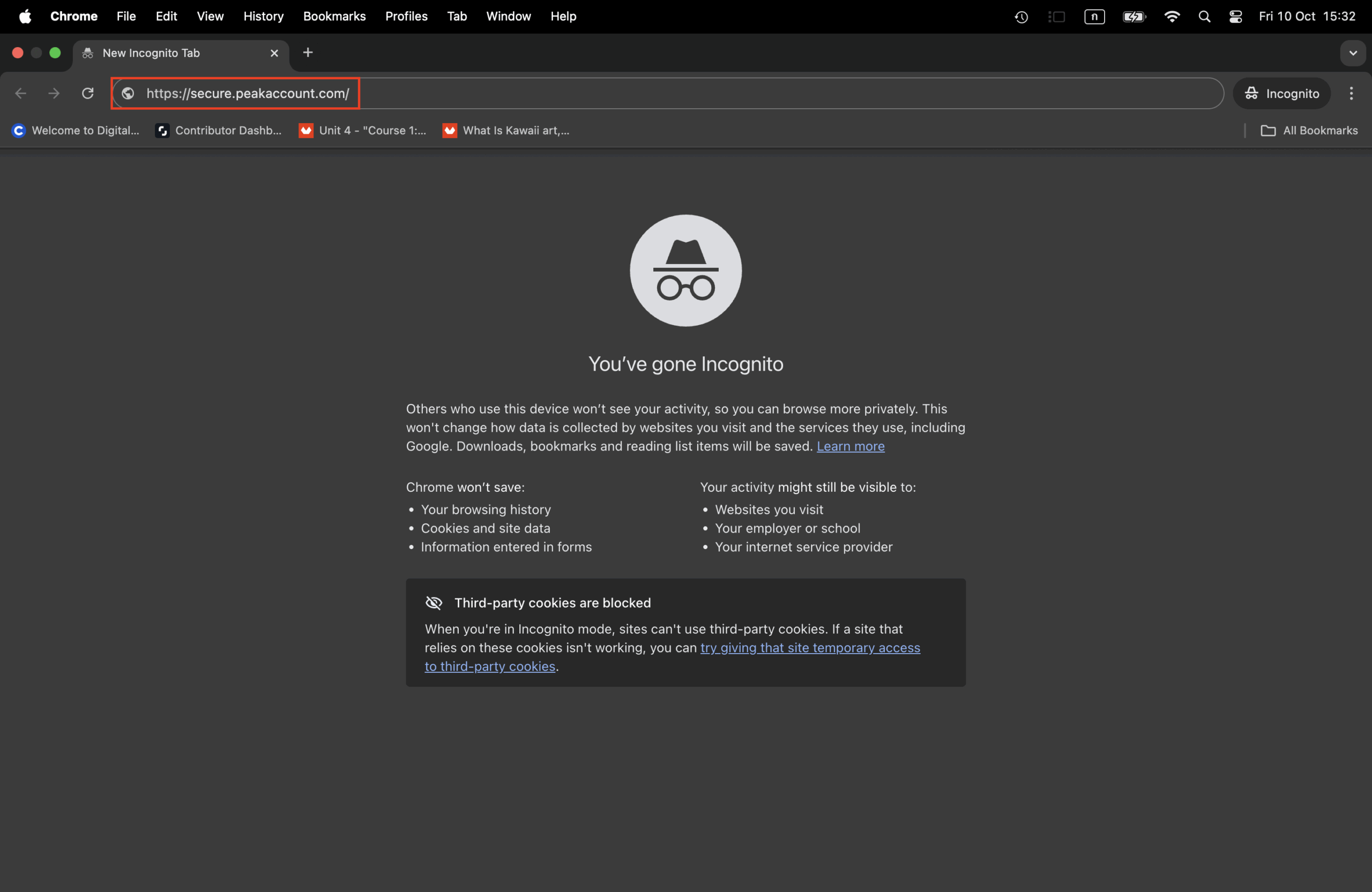 แก้ไขเข้าสู่ระบบ คัดลอกลิงก์นี้ https://secure.peakaccount.com/ วางในช่องระบุ URL
