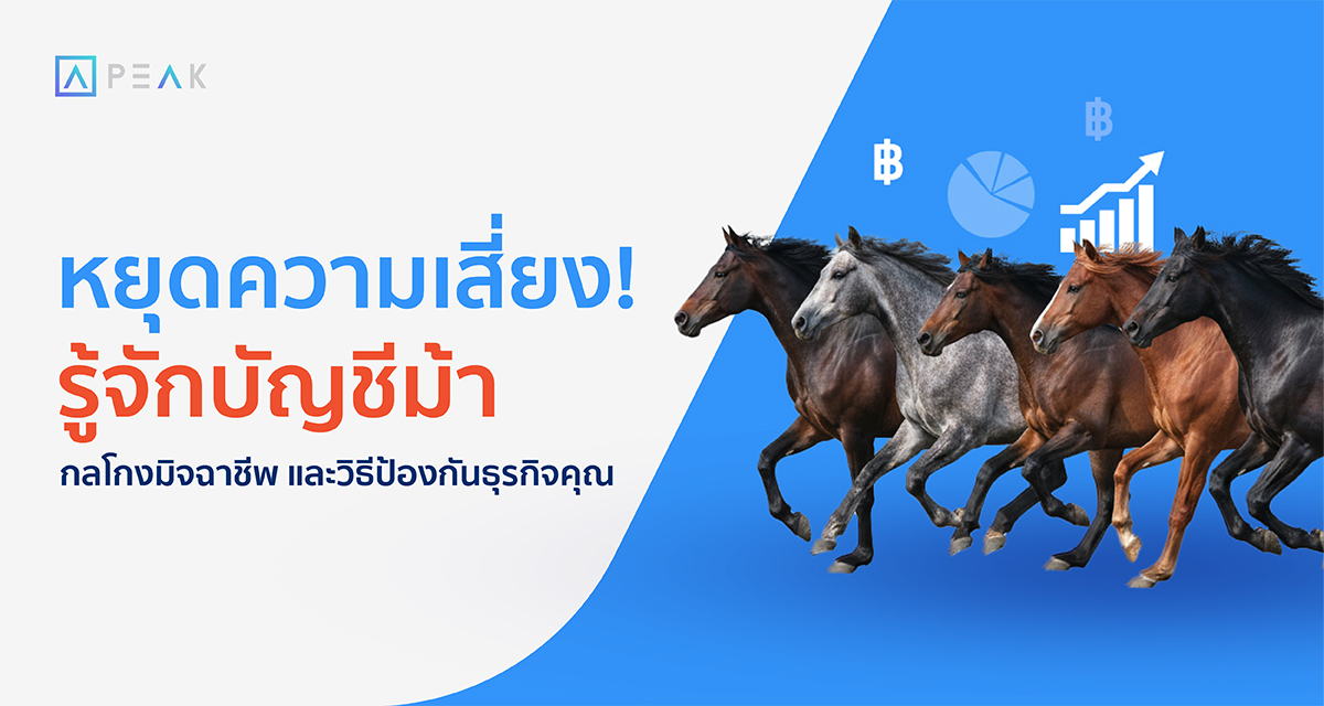 บัญชีม้า และวิธีป้องกันธุรกิจ