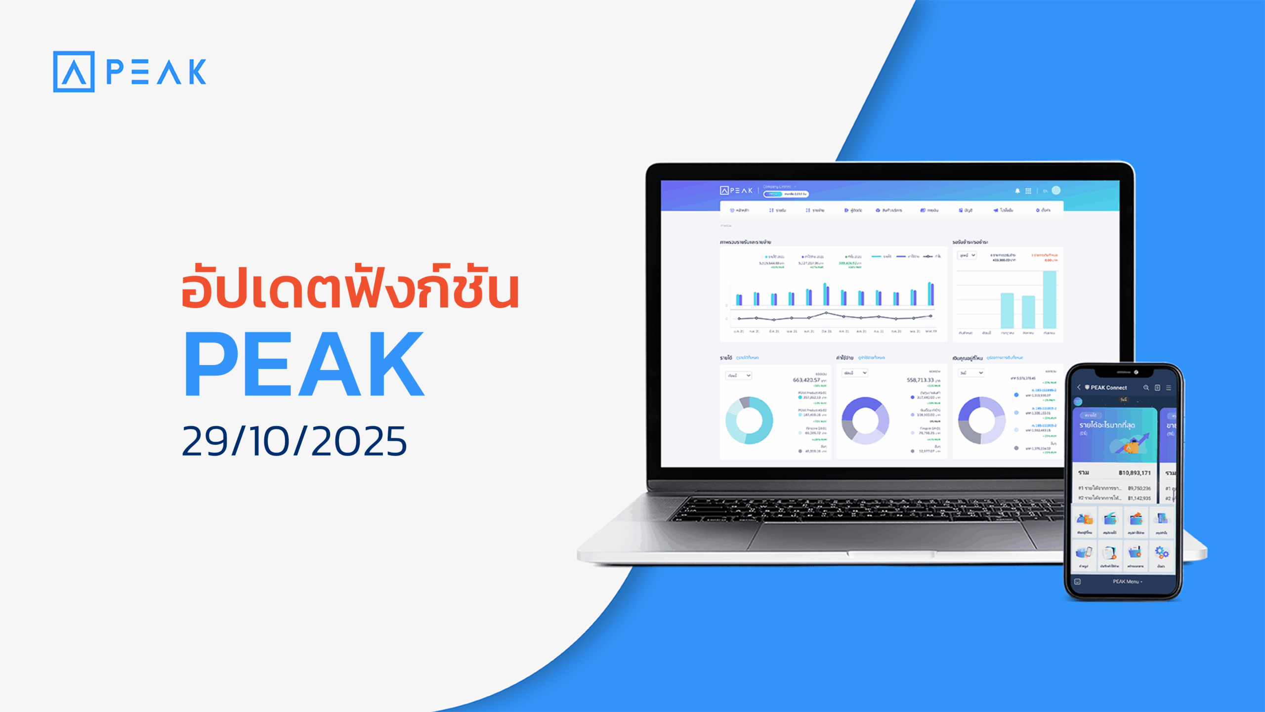 อัปเดตฟังก์ชัน PEAK 29/10/2025