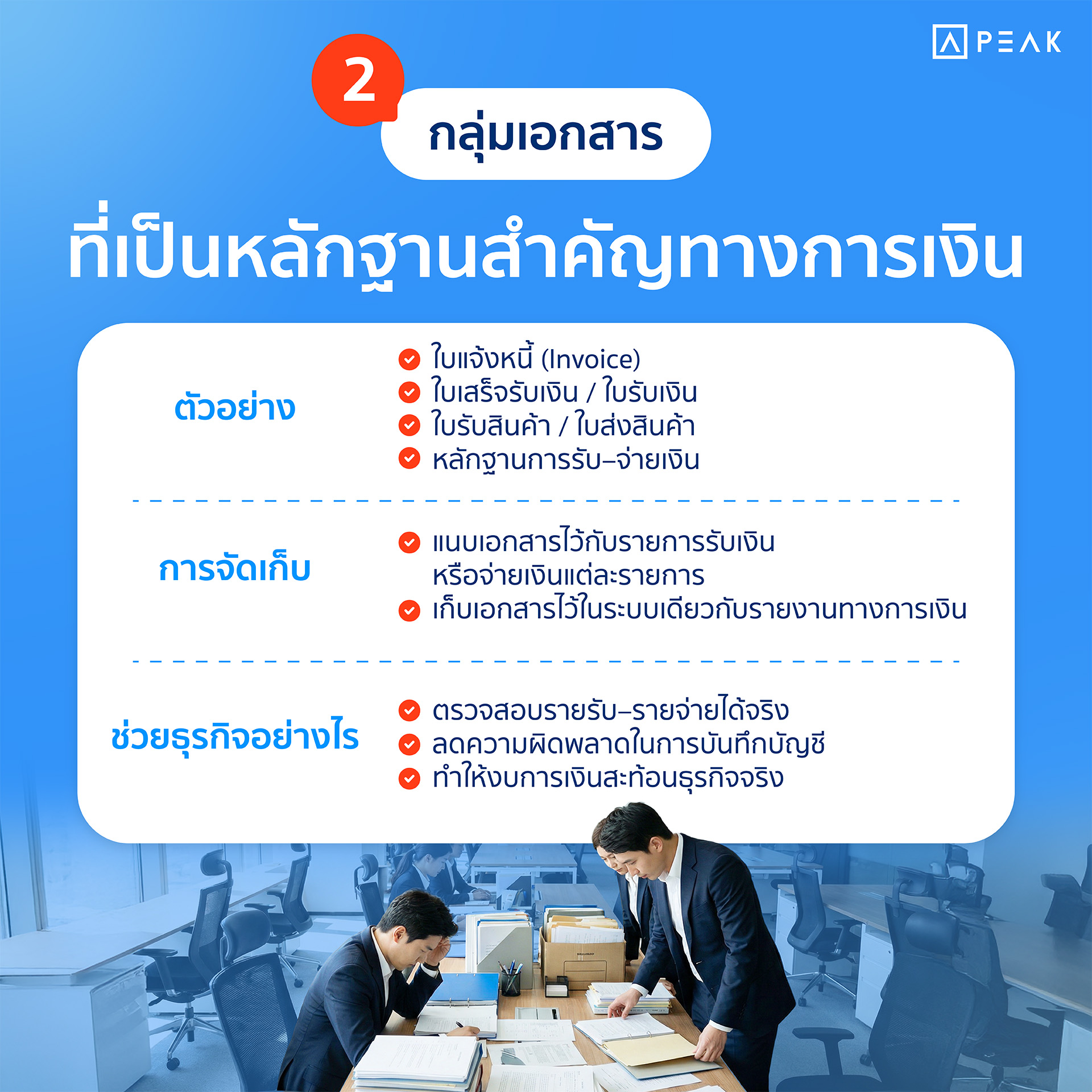 เอกสารธุรกิจเพื่อป้องกันความเสี่ยง