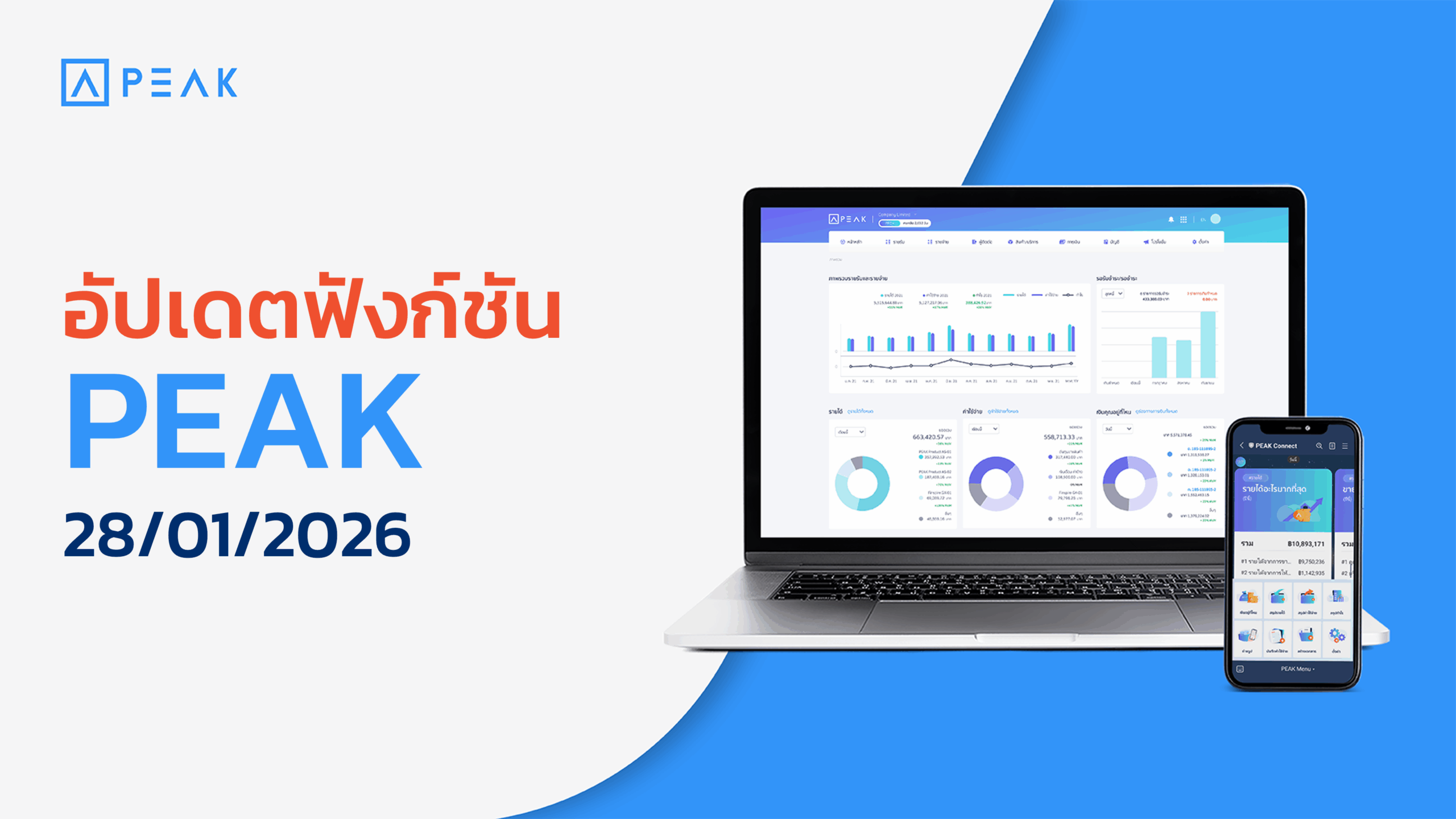 อัปเดตฟังก์ชัน PEAK 28/01/2026