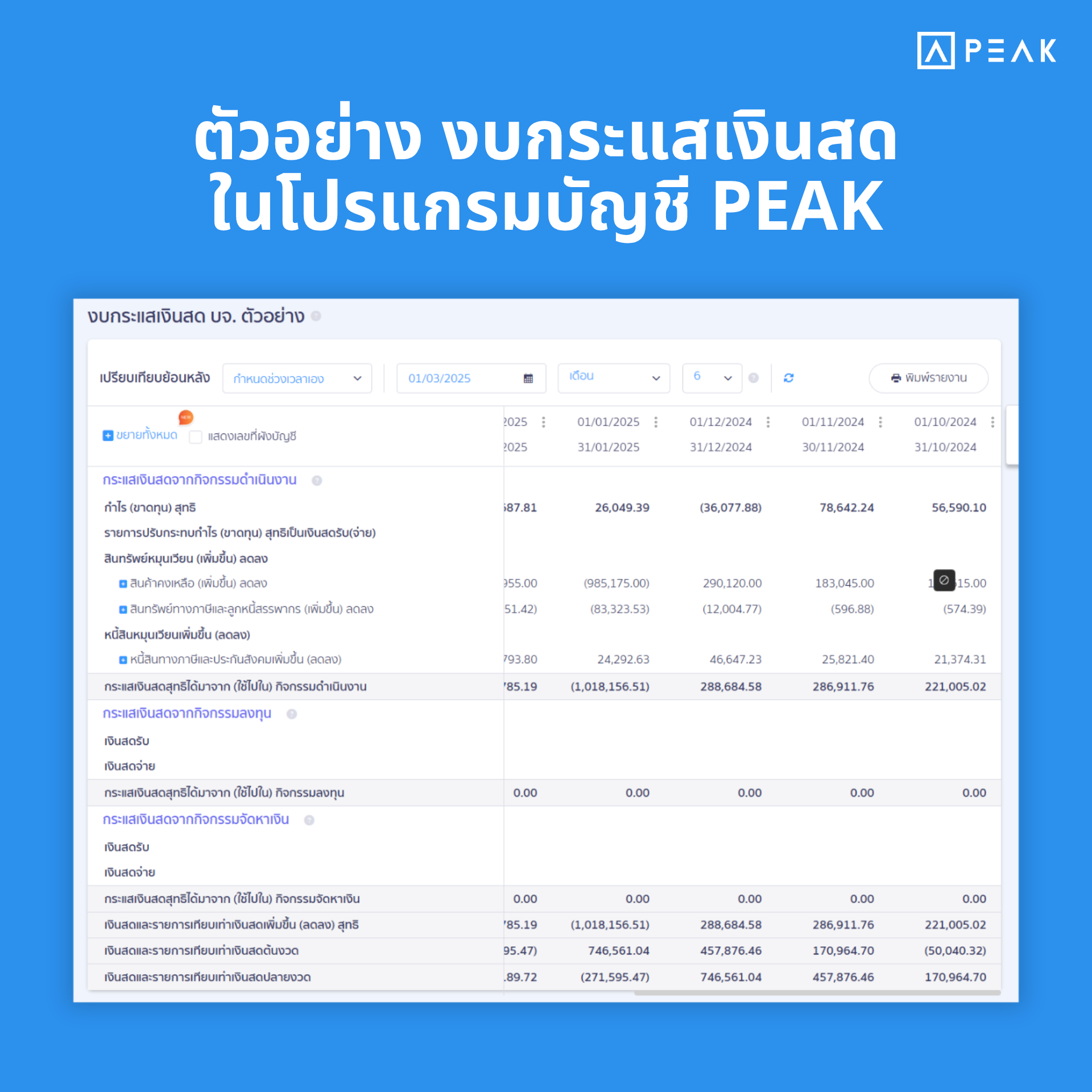 งบกระแสเงินสด
