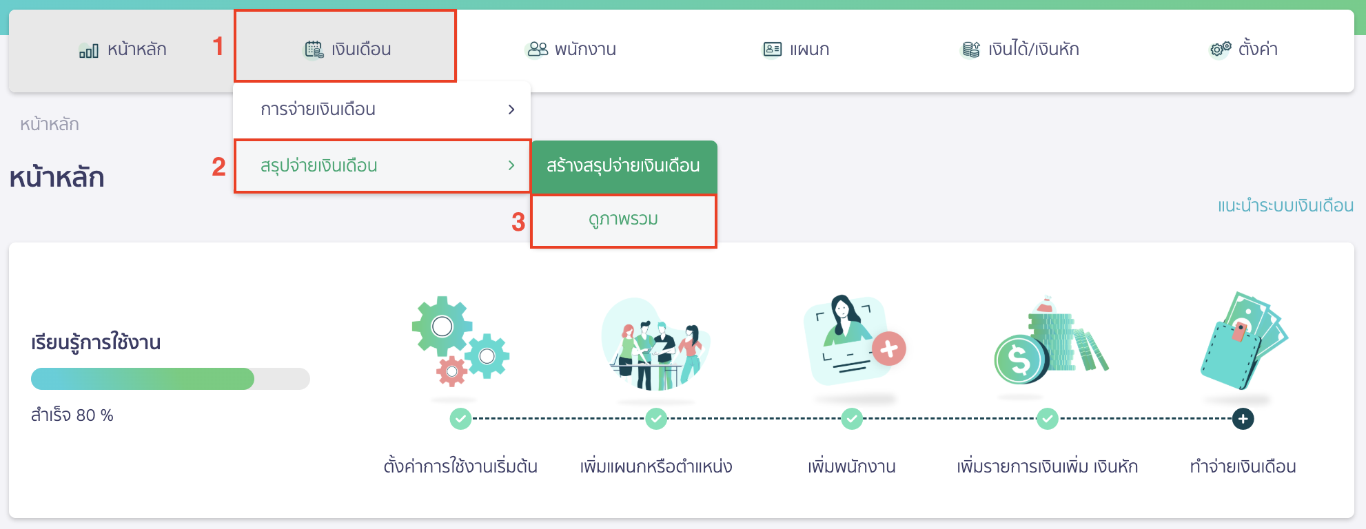 check-missing-edit-button-peak-payroll-pay-record-3 ตรวจสอบรายการจ่ายเงินเดือน ไม่แสดงปุ่มแก้ไข วิธีการแก้ไข