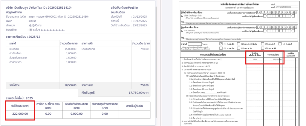 ผลลัพธ์ที่ได้