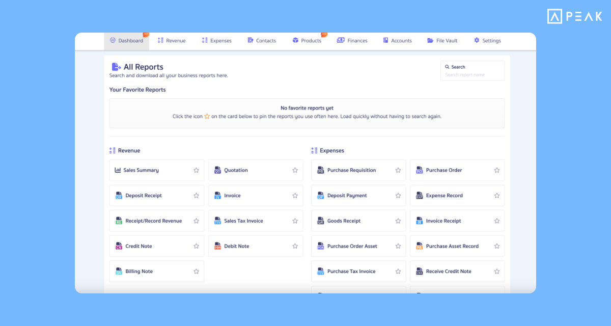 New format for Report Hub. Easy to export. Access data quickly